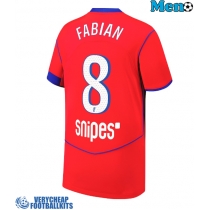 Paris Saint-Germain Fabian Ruiz #8 Replica Third Shirt 2025-26 Short Sleeve